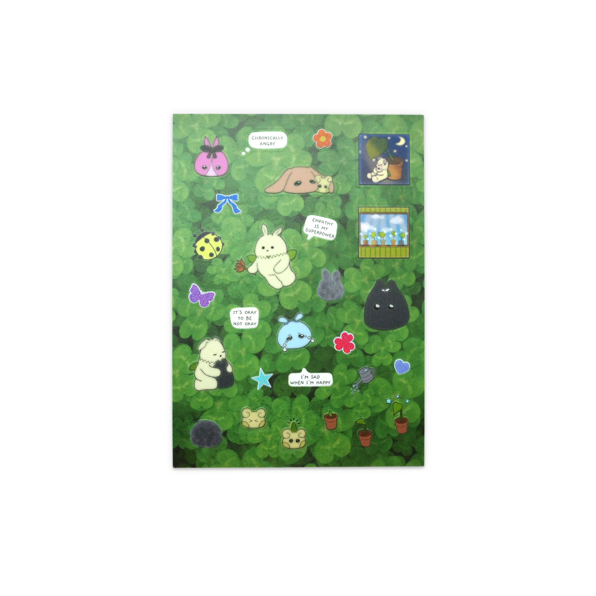 Hand-Drawn Sticker Sheet